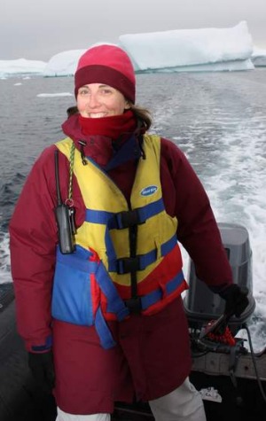 Liz Pope, of Aurora Expedition.