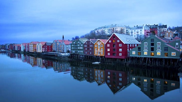 Nosing around ... Trondheim, Norway.