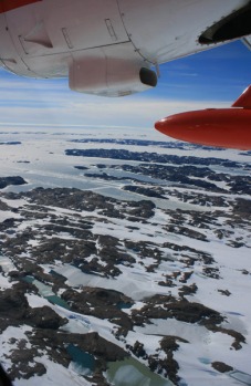 Whale research flight underway.