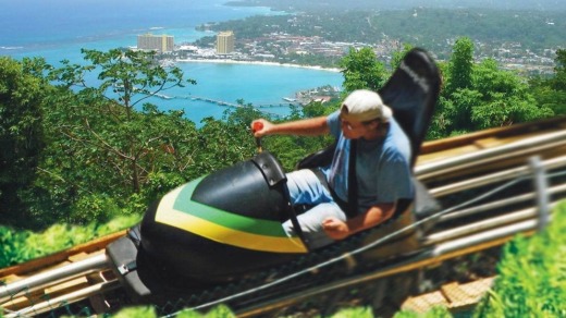 As in the 'Cool Runnings' movie, visitors can try a bobsled at Mystic Mountain, in Jamaica.