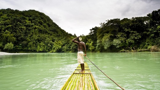 Rafting is a traditional part of Jamaican life and you can travel by raft on the Rio Grande, Jamaica.