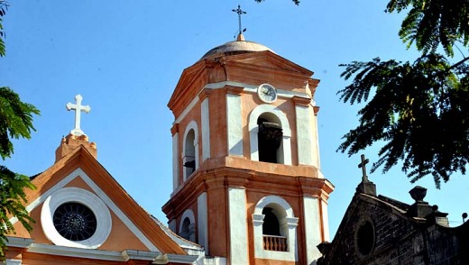 San Agustin Church stands inside the historic walled city of Intramuros in Manila.