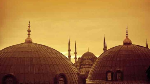 Istanbul's Blue Mosque.