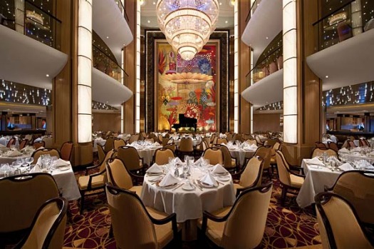 The main dining room.