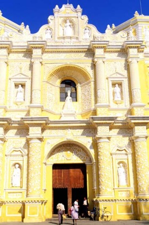 Colonial heritage doesn't go amiss: The Sacatepequez in Antigua, Guatemala.