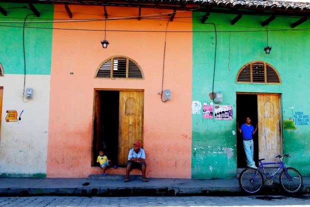 Streetside in Granada, Nicaragua.