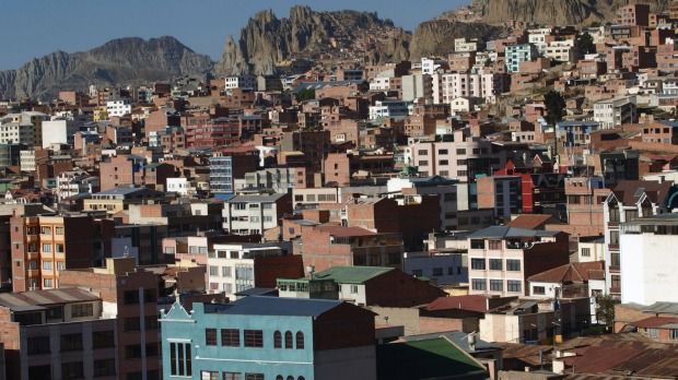 La Paz, Bolivia: Nothing matches the sight of flying in to this Central American capital.