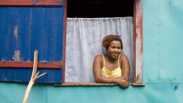 Vanishing point ... Corn Islands locals are fascinated by tourists.