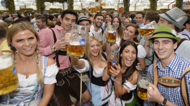 About a million people head to Oktoberfest, the world's largest festival, for its first weekend in Munich.