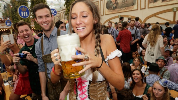 About a million people head to Oktoberfest, the world's largest festival, for its first weekend in Munich.