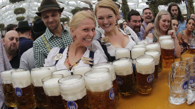 About a million people head to Oktoberfest, the world's largest festival, for its first weekend in Munich.