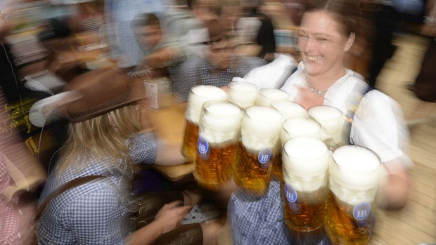 About a million people head to Oktoberfest, the world's largest festival, for its first weekend in Munich.