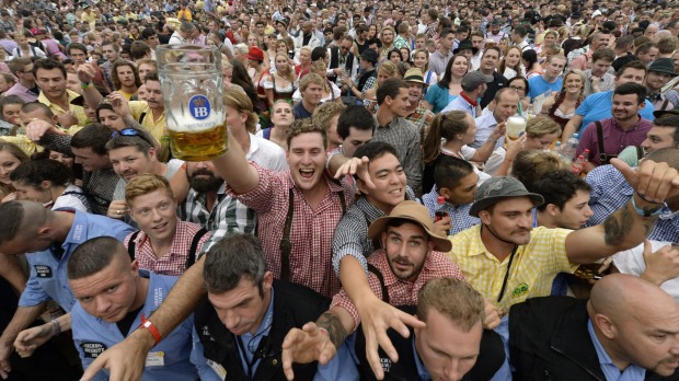 About a million people head to Oktoberfest, the world's largest festival, for its first weekend in Munich.