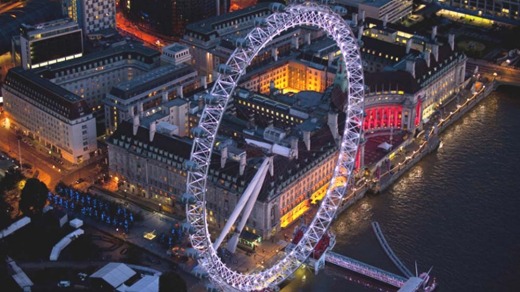 The London Eye.