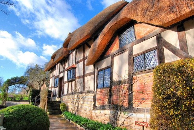 Shakespeare's house in Stratford-upon-Avon.