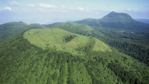 France massif central, Auvergne, France.