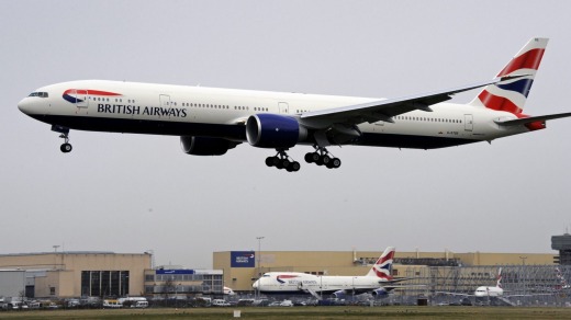 British Airways fly daily between Sydney and London.
