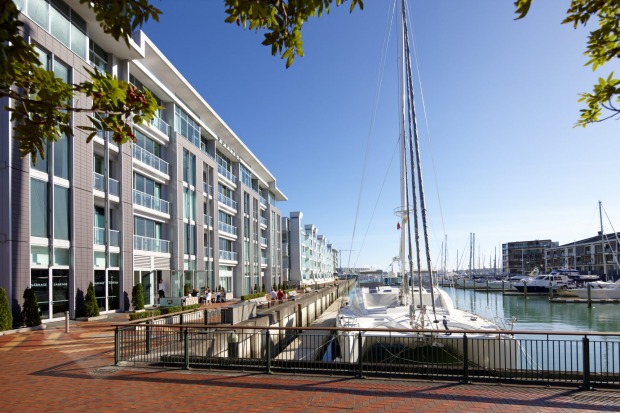 One of the best waterfront hotels: Sofitel Auckland Viaduct Harbour. Some rooms provide outlooks onto yachts and ...