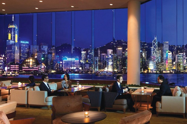 One of the best waterfront hotels: The Intercontinental Hotel Hong Kong. Open your curtains for the full dazzling sweep ...