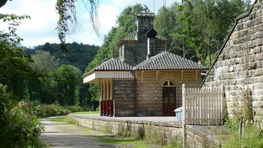 Alton Station, Staffordshire.