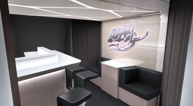 From November 2015, Virgin Australia's Boeing 777 jets will get a revamped business class bar to go with their new ...