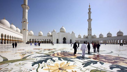 Sheikh Zayed Grand Mosque, Abu Dhabi.