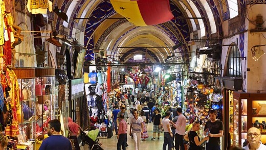 Grand Bazaar, Istanbul, Turkey.