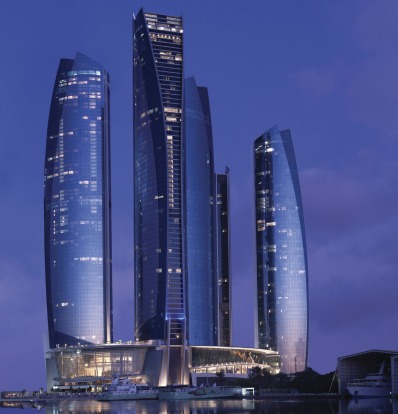 Great views are the selling point at Jumeirah at Etihad Towers.