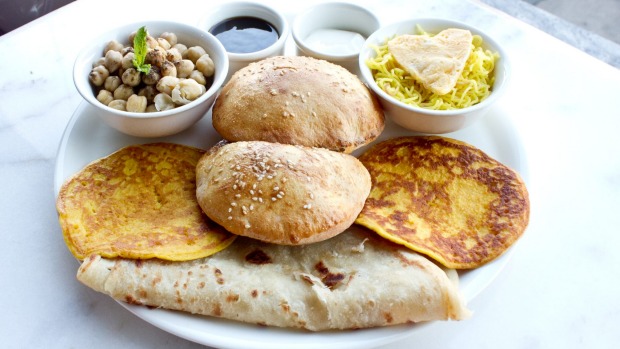 Platter from Local Bites Cafe, Dubai.