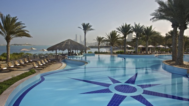 The Hilton Abu Dhabi is the favourite haunt for ex-pats.