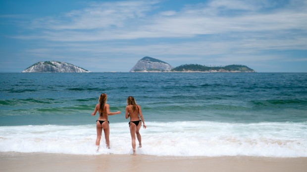 Ipanema Beach in Rio de Janeiro, Brazil. Bookings to Brazil soared 95 per cent prior to the World Cup.