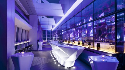 Ozone Bar, Ritz-Carlton Hotel, Hong Kong.