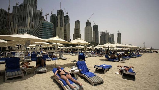 Dubai ... in summer it's just too damn hot.