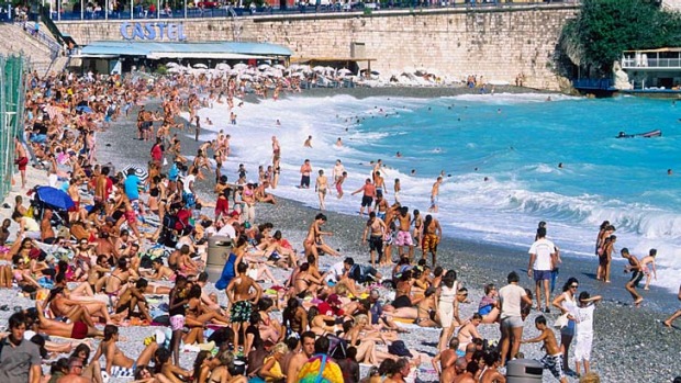 In summer it feels like the whole of Europe has descended on the French Riviera.