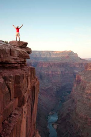 The Grand Canyon. The small problem with the US and Canada for first-time visitors is that they're huge.