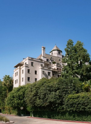 Castle-like Chateau Marmont, West Hollywood.
