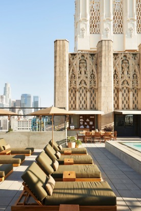 Rooftop pool at The Ace.