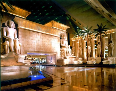 The Luxor Hotel and Casino, Las Vegas.