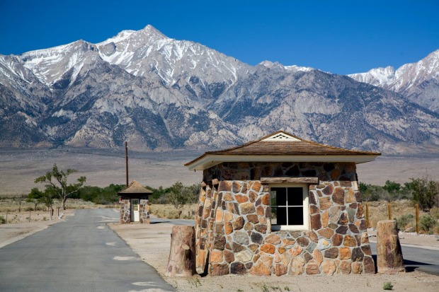 Manzanar in the Owens Valley, California.