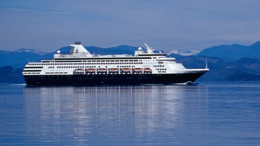 Cruising on Queen Charlotte Strait, Vancouver Island British Columbia.