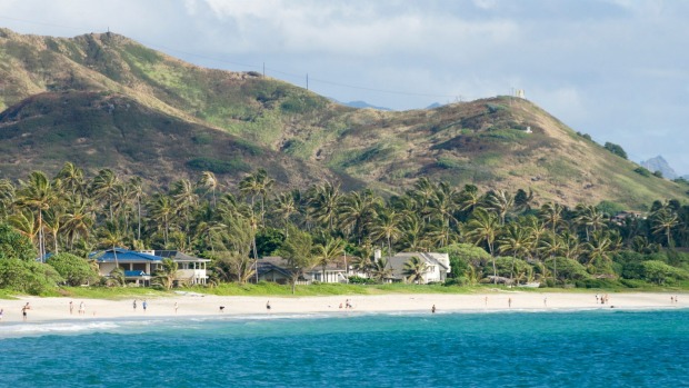 The Obama's rent a holiday home at Kailua Beach each year.