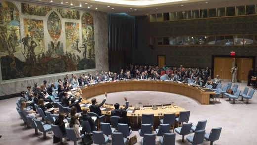 The UN Security Council.