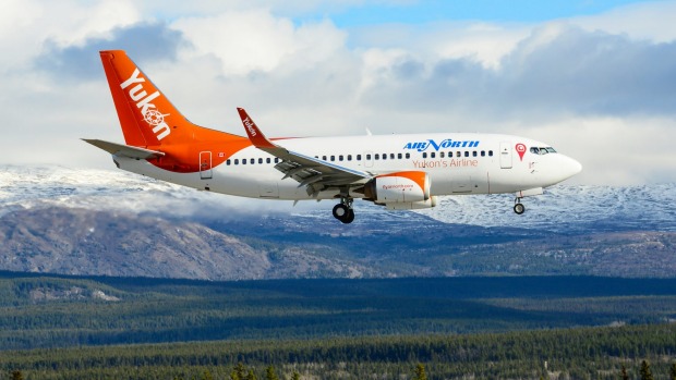 Air North flies  from Vancouver, British Columbia, to Whitehorse, Yukon Territory, twice a day.