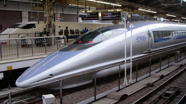 The Shinkansen bullet train is a pleasing and speedy way to travel in Japan.