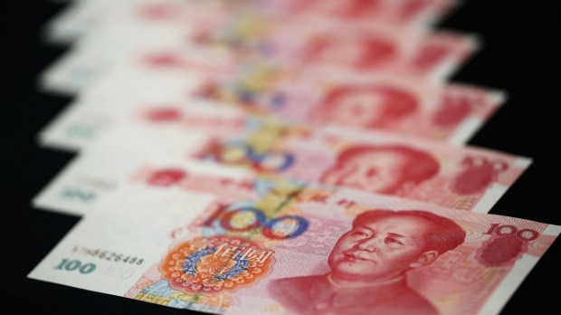 Money matters: The Chinese yuan.