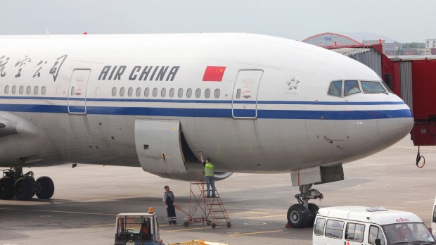 Air China, now flying direct from Melbourne to Beijing.