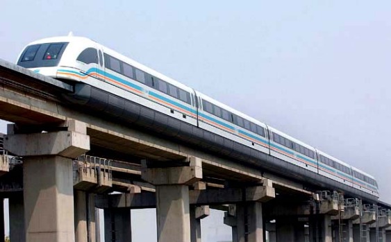 Rapid transit ... with a top speed of 431 kilometres-per-hour, Shanghai's MagLev is the world's fastest train.