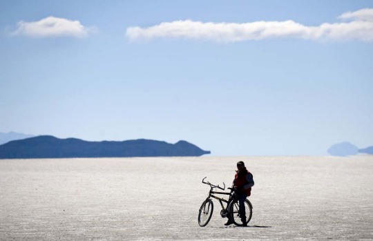 The Uyuni salt flats are estimated to contain 10 billion tons of salt - of which 25,000 tonnes are extracted every year ...