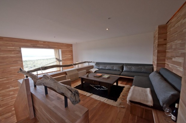 One of the Tierra's three suites - split level spaces covering 51 square meters, with one enormous floor-to-ceiling ...