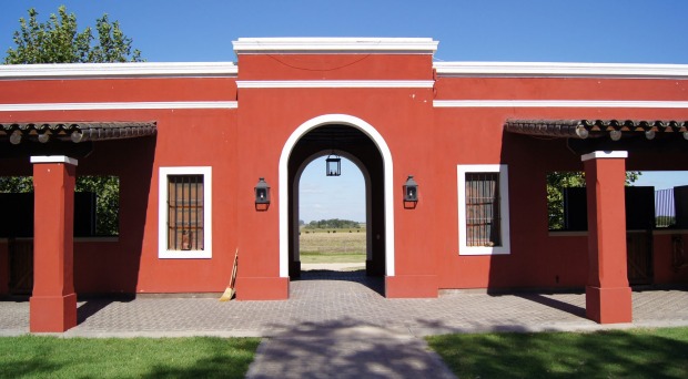 The stables: Even the horses have it good here.